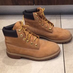 Timberland construction boots